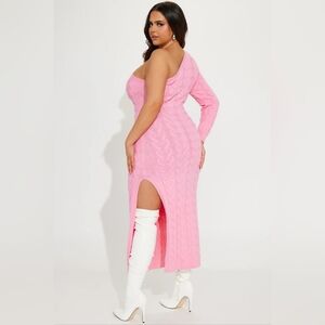 Rosalie One Shoulder Sweater Dress